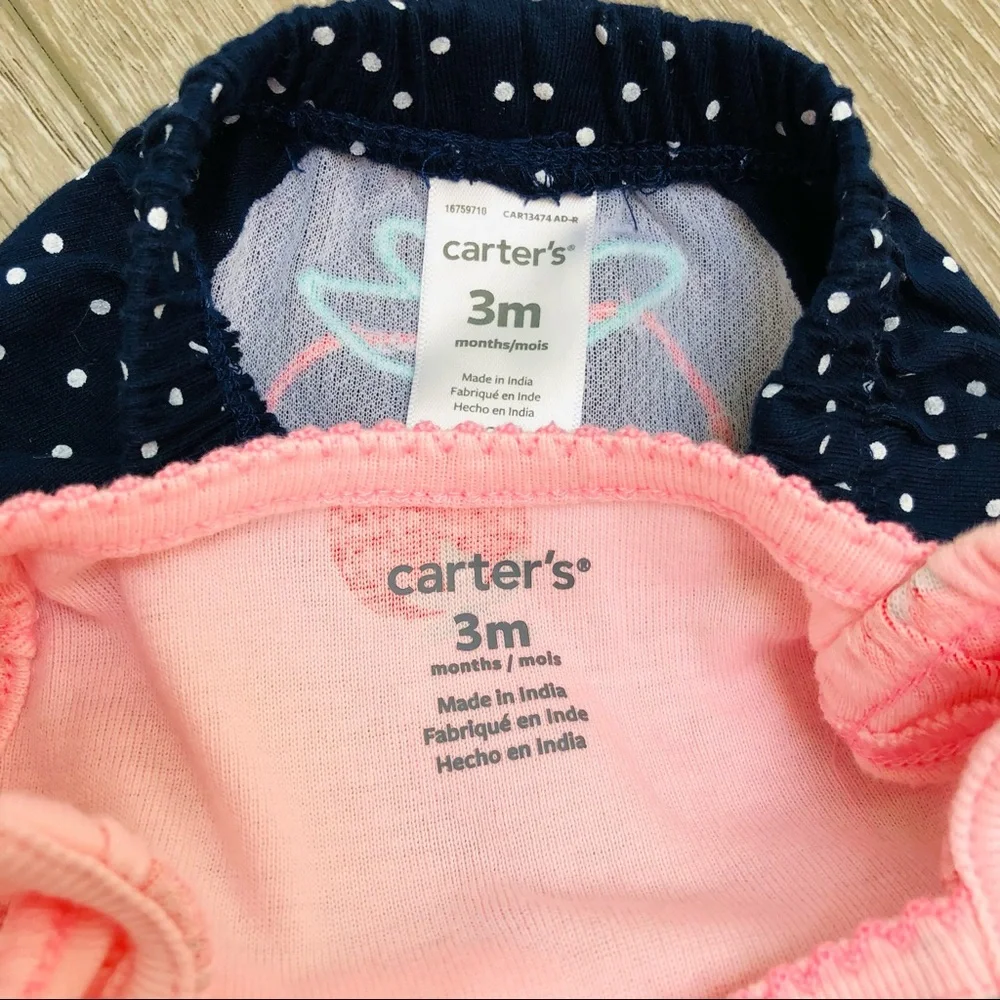CARTERS 2PC TANK TOP SHORTS SET 3 MO